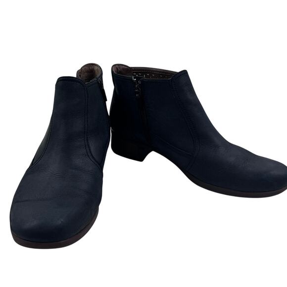 Dansko Liberty Buttery Soft Laser Cut Leather Ankle Boots Women's Size 40/9.5-10 - Picture 1 of 9